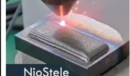 Ripristino componente con riporto laser NioStele